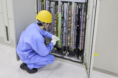 設備・電源隔離復旧作業の様子